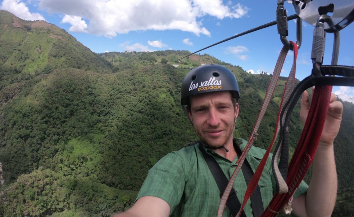 Zip line canopy tour | Salto Buey | Expedition Colombia