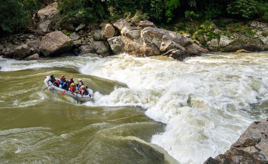 rio samana rafting rapids