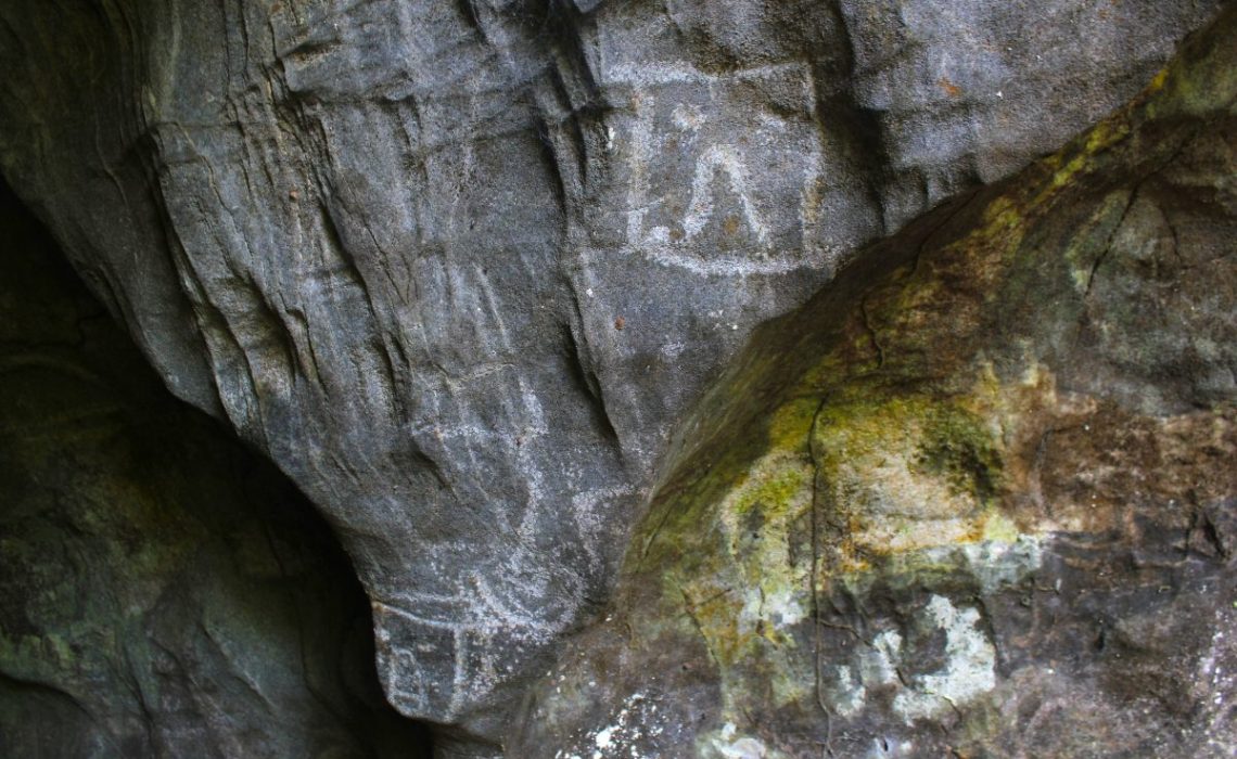 cave carvings in colombia