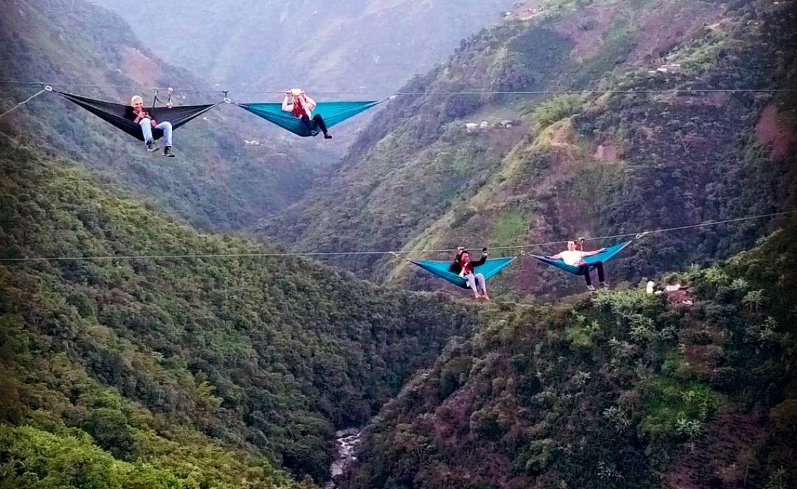 hammock medellin zipline