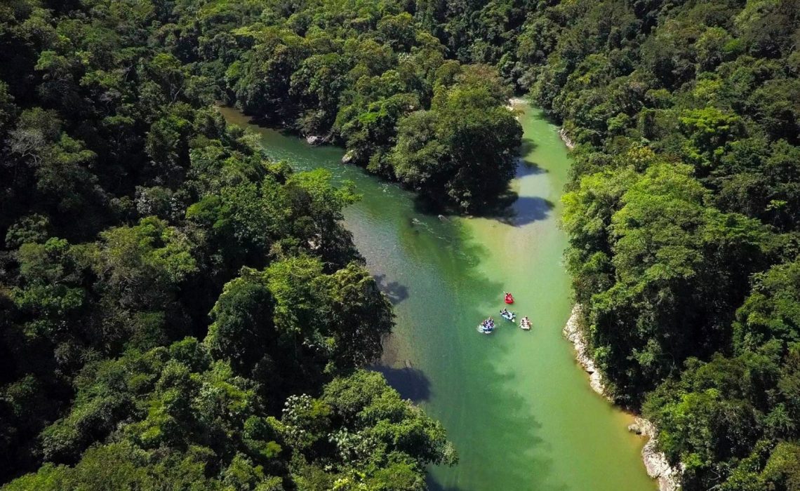 rio verde and caldera confluence to rio samana