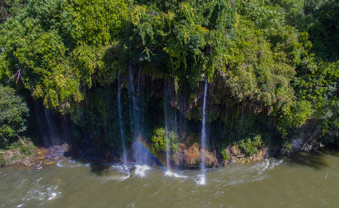 narices waterfall antioquia colombia