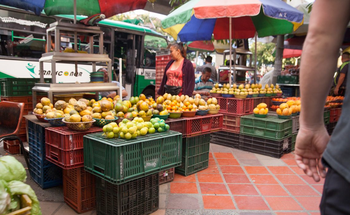 fruit market medellin colombia